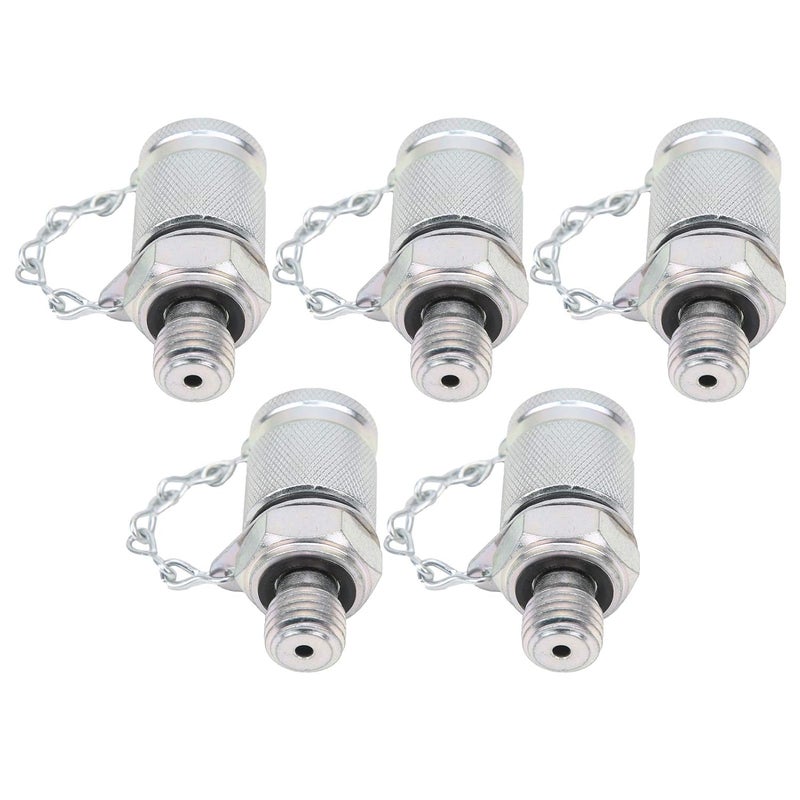MUNEFE Hydraulic Test Adapter, Hydraulic Pressure Test Coupling Kit, Hydraulic Testing Coupling Adapter for Pressure Measuring (M12*1.5) - Image 5